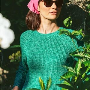 Lilly Pulitzer Green Sweater cotton